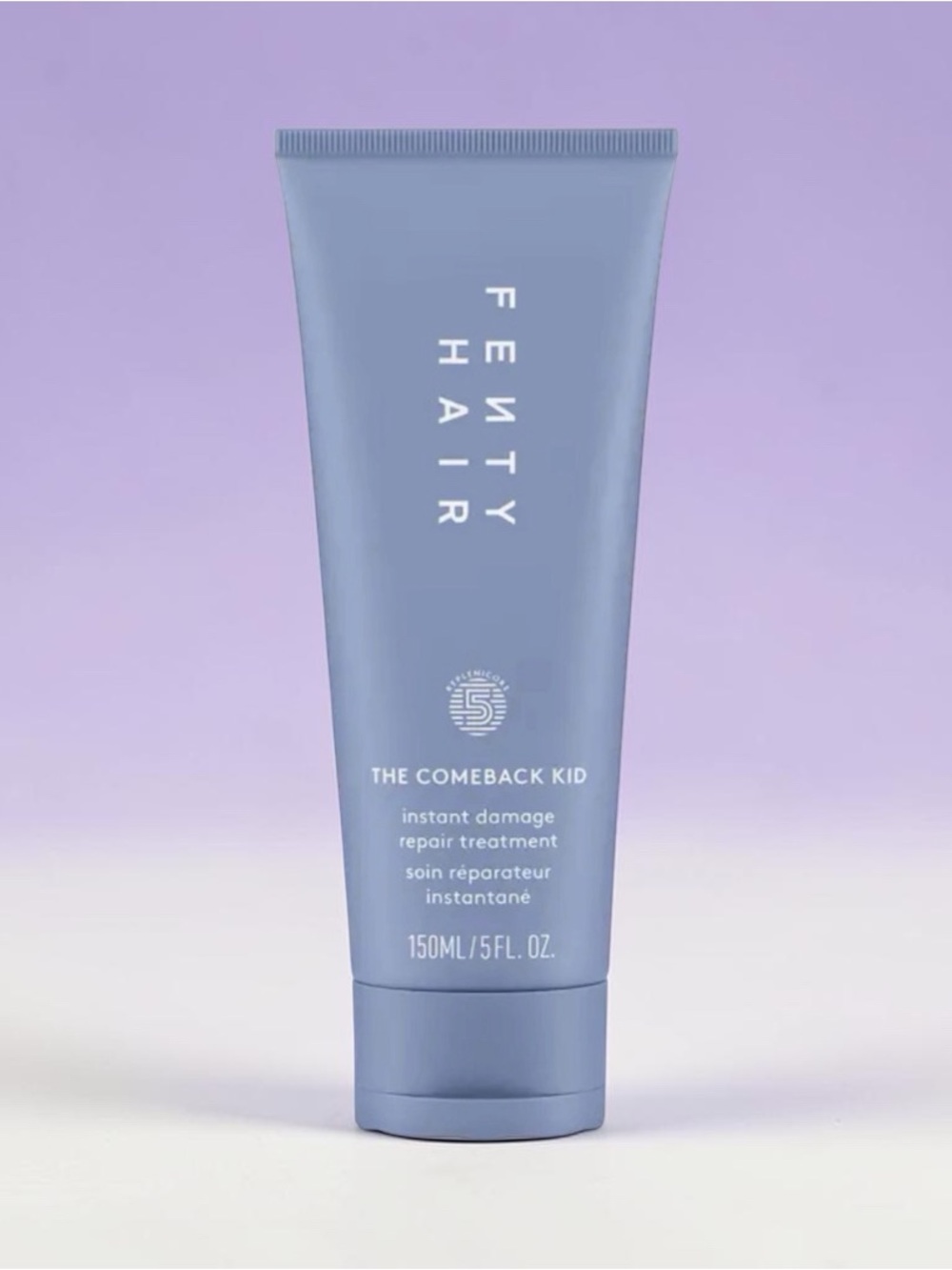 Fenty Beauty Hair The Comeback Kid Instant Damage Repair - Lavender Blue Tube